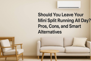 should you leave your mini split running all day pros, cons, and smart alternatives