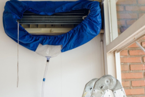 why is my mini split leaking water