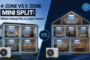 4-Zone vs 5-Zone Mini Split