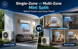 single-zone vs multi-zone mini split cost