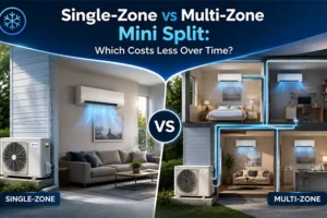 single-zone vs multi-zone mini split cost