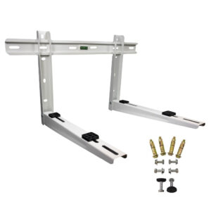 Folding Mounting Bracket for Mini Split Unit with Leveler - 9000-12000 BTU