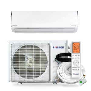 Pioneer Diamante Essenza 12,000 BTU 20 SEER2 115V Wall-Mount Mini Split Heat Pump