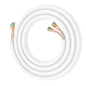 MRCOOL No-Vac 3/8 3/4 Precharged Lineset for Universal Series and Central Ducted Systems - R410A - 25 Ft