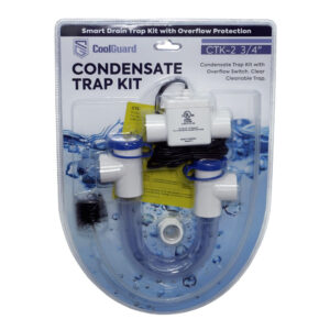 MRCOOL CoolGuard CTK-2 Condensate Trap Kit with Overflow Float Switch - 24VAC