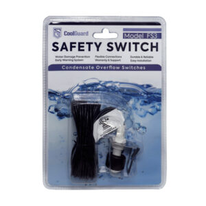 MRCOOL CoolGuard FS3 Drain Pan Float Switch - 24VAC Condensate Overflow Safety Switch