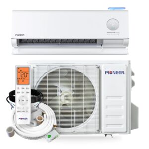 Pioneer Quantum Fresh 12,000 BTU 24 SEER2 230V Wall-Mount Mini Split Heat Pump
