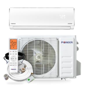 Pioneer Diamante Pro 9,000 BTU 19 SEER2 115V Wall-Mount Mini Split Heat Pump