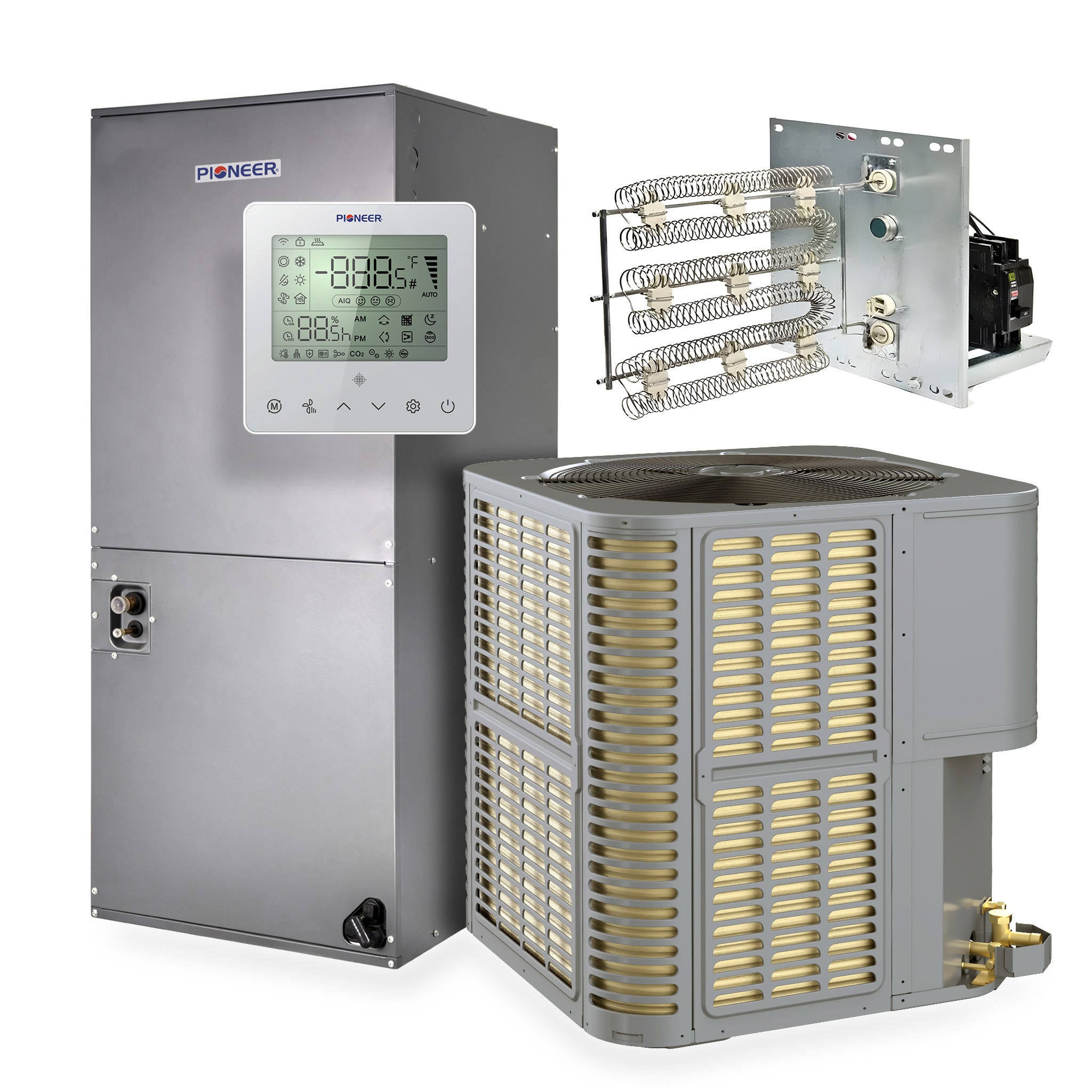 Pioneer Vertex 47,500 BTU 17.5 SEER2 230V Ducted Central Split Heat Pump
